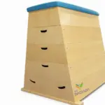 Ladă gimnastică trapezoidală cu 5 module