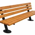 Bancă pentru parc model 3DCD