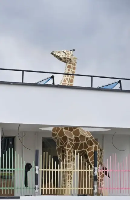 Girafă pentru creșă model 3D